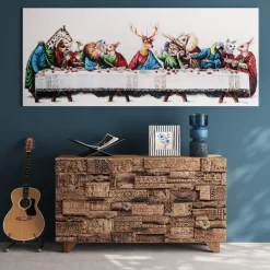 KARE Design Tableau Touched Last Supper 240X100Cm Sale