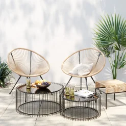 KARE Design Tabouret Acapulco Natur New