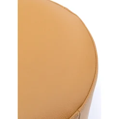 KARE Design Tabouret Cherry Leather Marron O36Cm Outlet