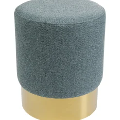 KARE Design Tabouret Cherry Lina Bleu Clair Laiton O35Cm New