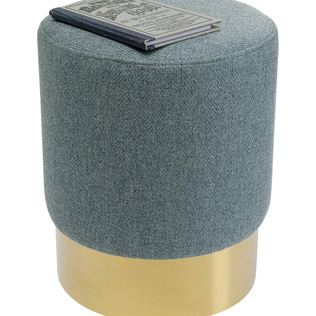 KARE Design Tabouret Cherry Lina Bleu Clair Laiton O35Cm New