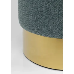 KARE Design Tabouret Cherry Lina Bleu Clair Laiton O35Cm New