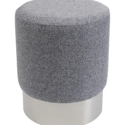 KARE Design Tabouret Cherry Lina Gris Argente O35Cm Best