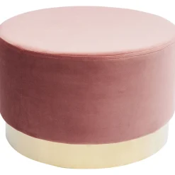 KARE Design Tabouret Cherry Mauve Laiton O55Cm Online