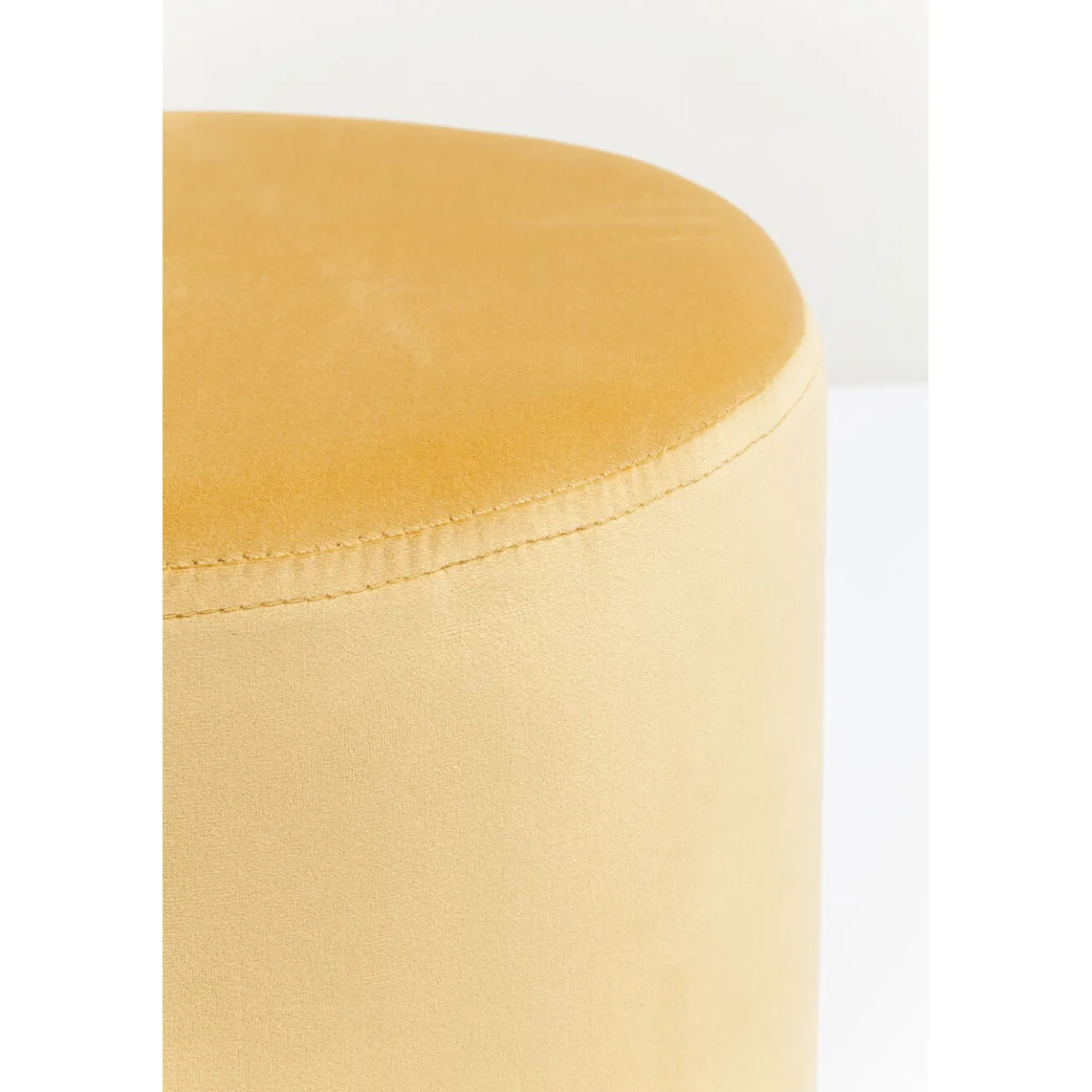 KARE Design Tabouret Cherry Orange Laiton O35Cm