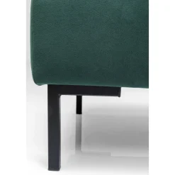 KARE Design Tabouret Gianni Velours Vert Fonce New