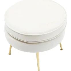 KARE Design Tabouret Water Lily Beige O50Cm Online