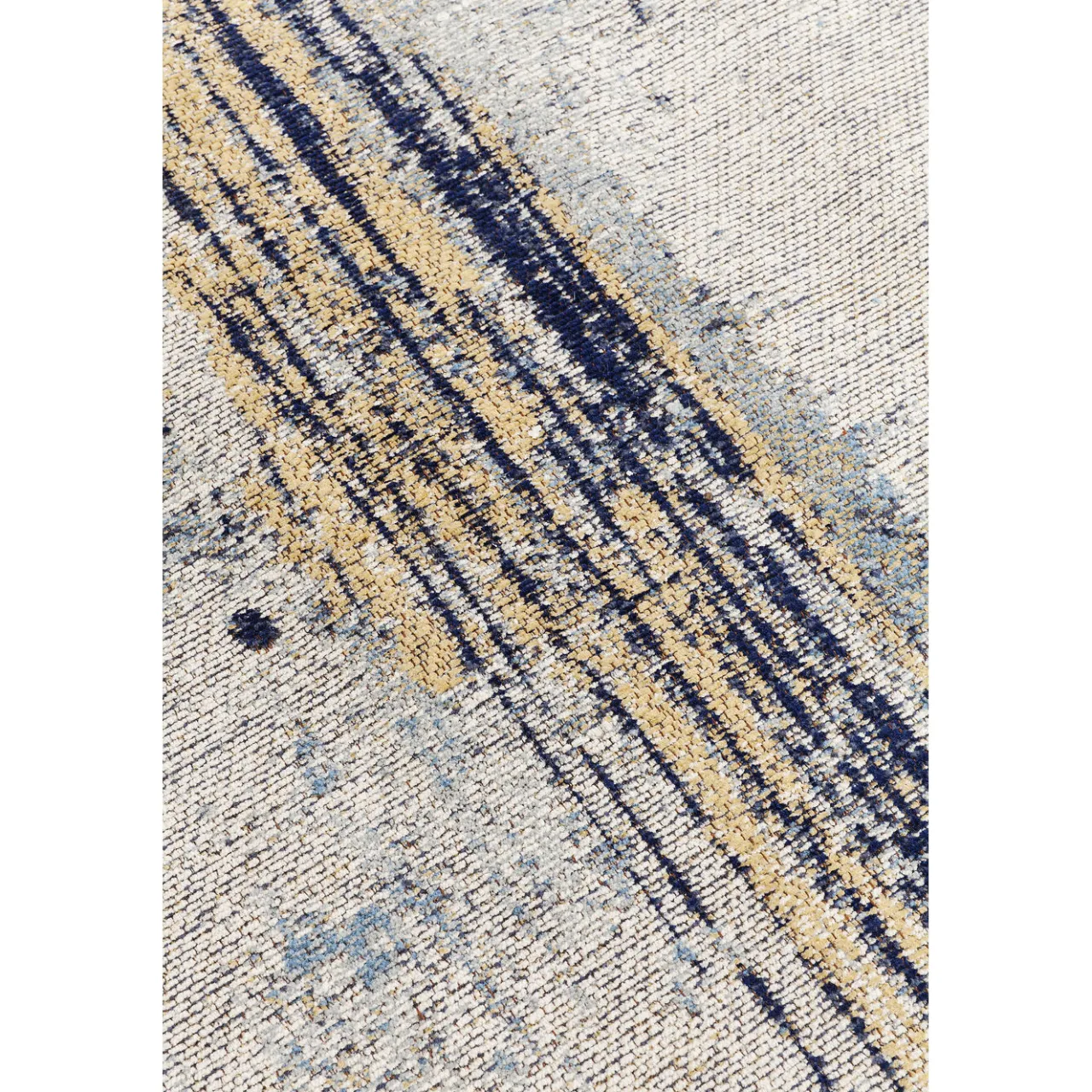KARE Design Tapis Àbstract Bleu Fonce 170X240Cm Discount