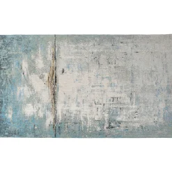 KARE Design Tapis Àbstract Light Bleu 170X240Cm Hot