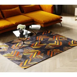 KARE Design Tapis En Cuir Puzzle 170X240Cm Sale
