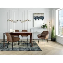 KARE Design Tapis Gianna Bleu Petrole170X240Cm