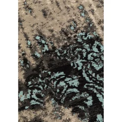 KARE Design Tapis Kelim Ornament Turquoise O200Cm Hot