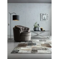 KARE Design Tapis Squares Gris 170X240Cm Best