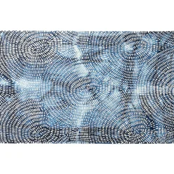 KARE Design Tapis Stamp Bleu 200X300Cm Discount