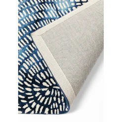 KARE Design Tapis Stamp Bleu 200X300Cm Discount