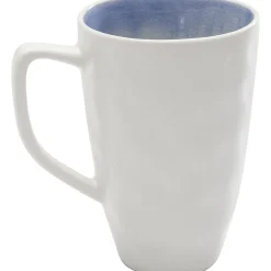 KARE Design Tasse Crackle Bleu & Blanc Sale