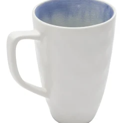 KARE Design Tasse Crackle Bleu & Blanc Sale