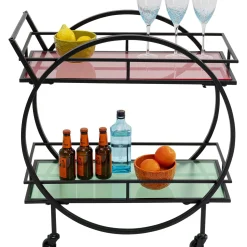 KARE Design Tea Cart Rainbow Rond Clearance