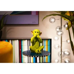 KARE Design Tirelire Monkey Iwazaru Citron Vert Hot