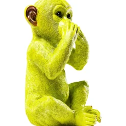 KARE Design Tirelire Monkey Iwazaru Citron Vert Hot