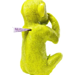 KARE Design Tirelire Monkey Iwazaru Citron Vert Hot