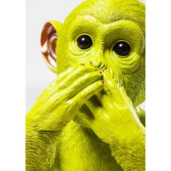 KARE Design Tirelire Monkey Iwazaru Citron Vert Hot