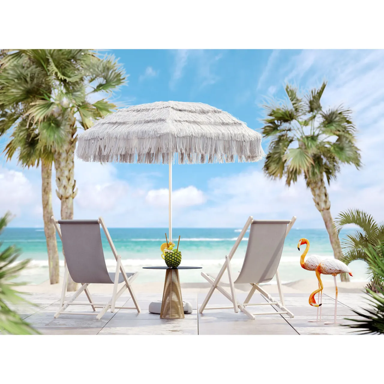 KARE Design Transat Easy Summer Gris Outlet