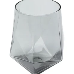 KARE Design Verre A Eau Diamond Smoke Hot