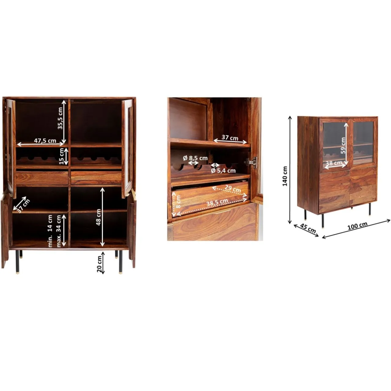 KARE Design Vitrine Ravello 100 Best